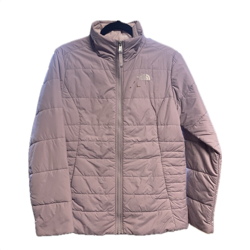 Girls Light Purple Quilted Jacket
